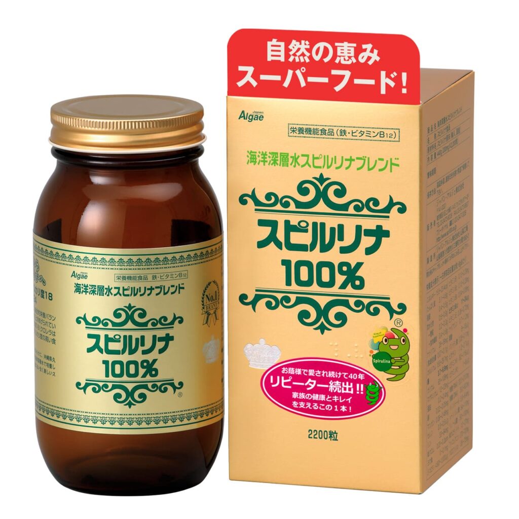 Sản phẩm Tảo xoắn Deep Ocean Water Spirulina từ Japan Algae