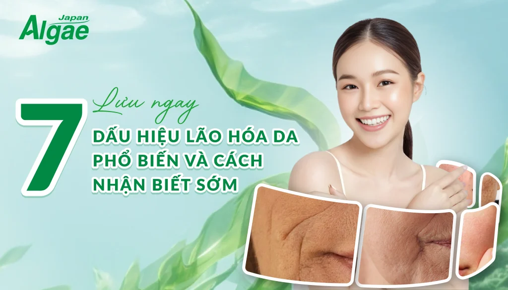 7 dấu hiệu lão hoá da