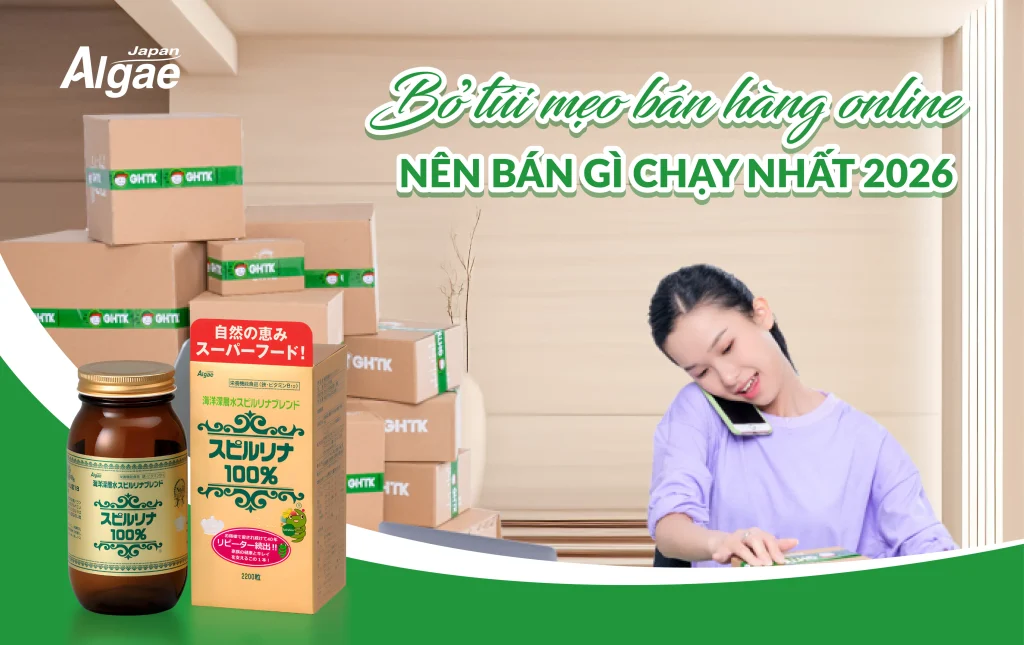 Bỏ túi mẹo bán hàng online nên bán gì chạy nhất 2026 