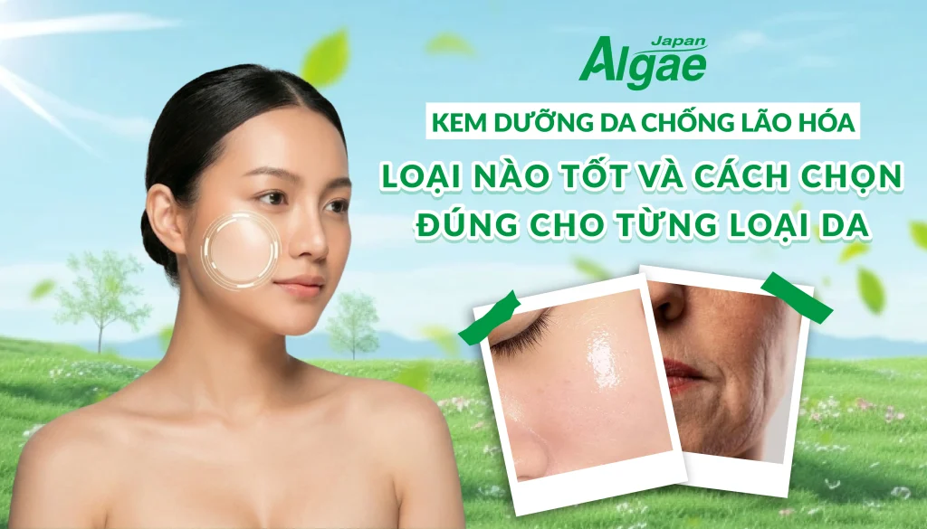 Kem dưỡng da chống lão hóa loại nào tốt và cách chọn đúng cho từng loại da