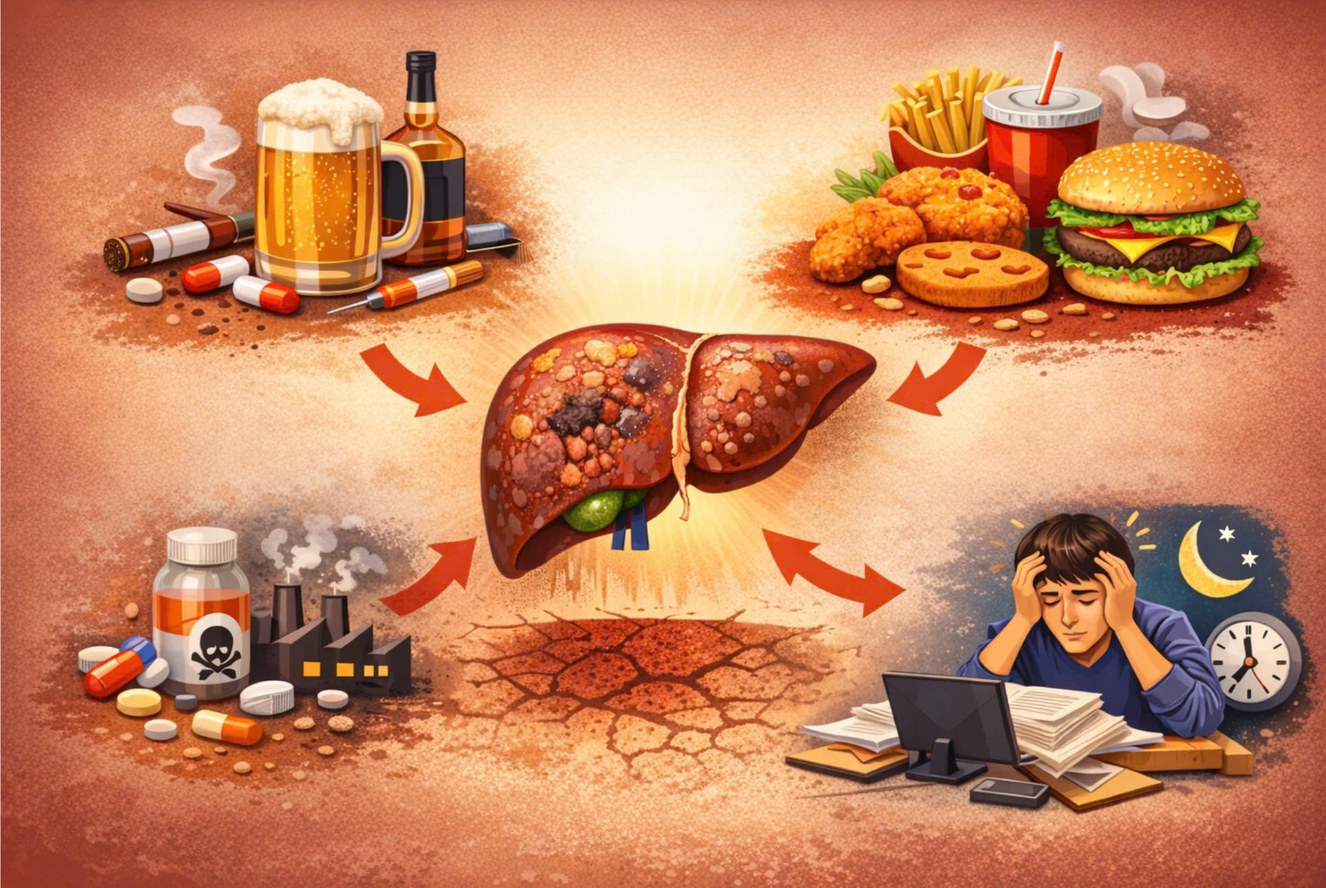 Việc nhận diện rõ các yếu tố tiêu cực chính là chìa khóa giúp người dùng hiểu làm thế nào để phục hồi chức năng gan một cách đúng hướng và hiệu quả lâu dài