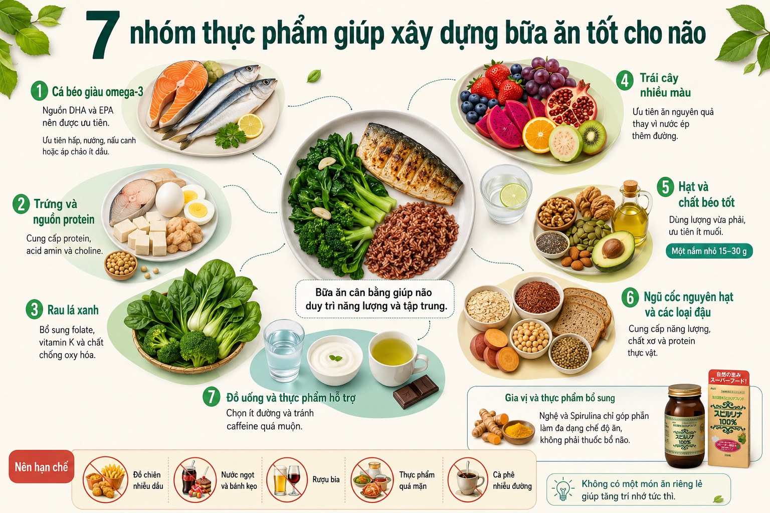 Ăn gì bổ não