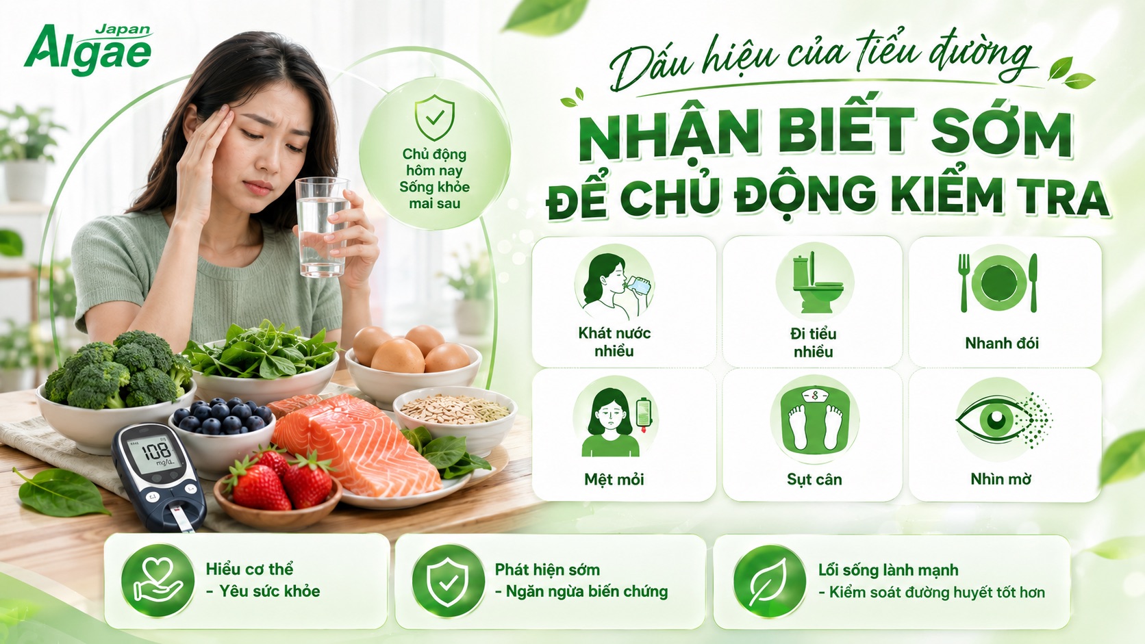dấu hiệu của tiểu đường