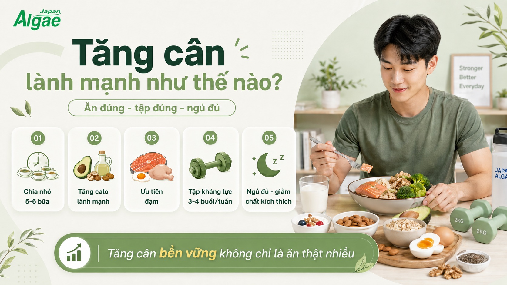 ăn nhiều mà không tăng cân
