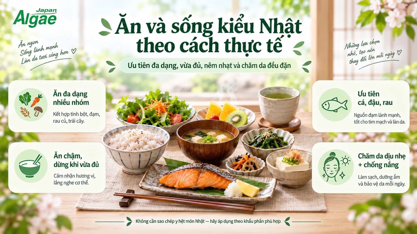 Bí quyết trẻ lâu của phụ nữ Nhật