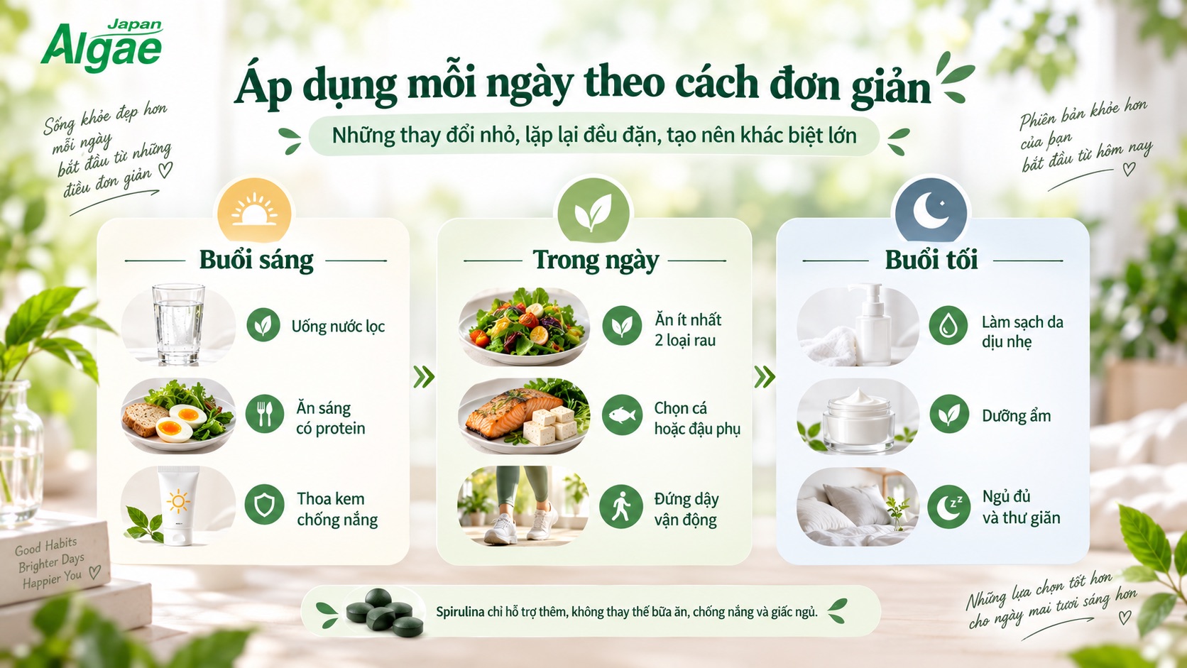 Áp dụng mỗi ngày theo cách đơn giản