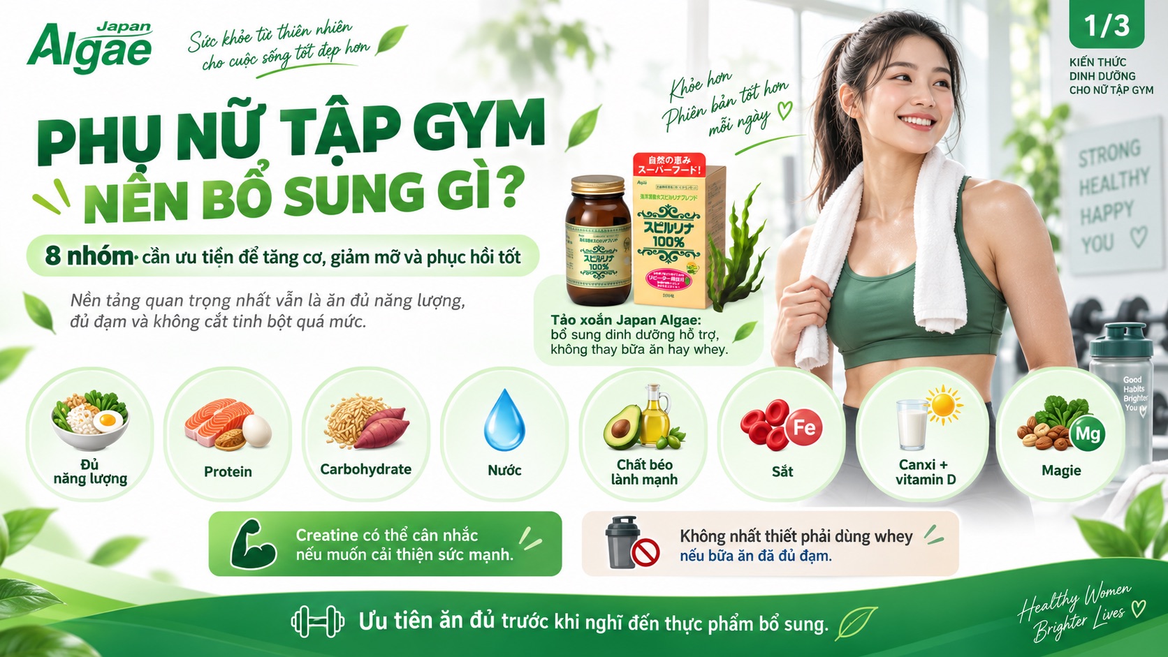 Phụ nữ tập gym
