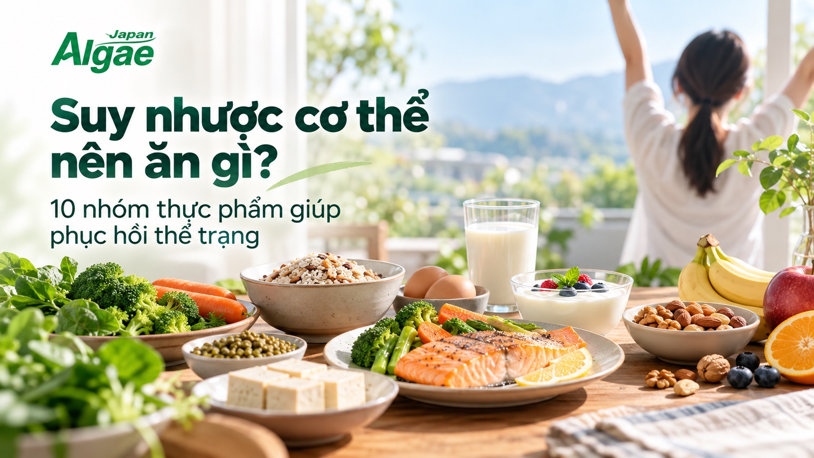 Suy nhược cơ thể nên ăn gì